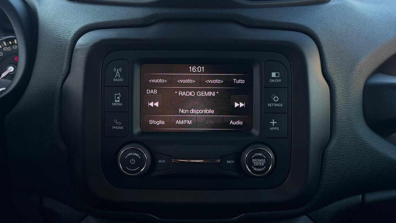 JEEP RENEGADE 1.6 LONGITUDE MJT 130CV - NEOPATENTATI