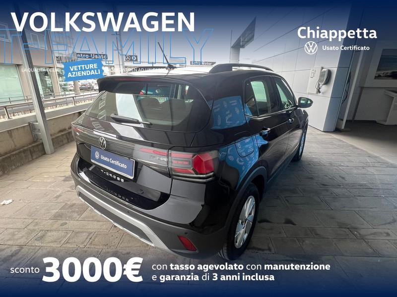 Volkswagen T-Cross 1.0 tsi life 95cv