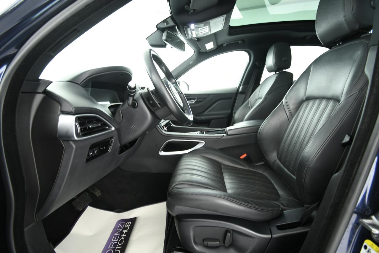 JAGUAR F-Pace 2.0d i4 Portfolio 180cv auto TETTO PANO+CAMERA+APP CONNECT