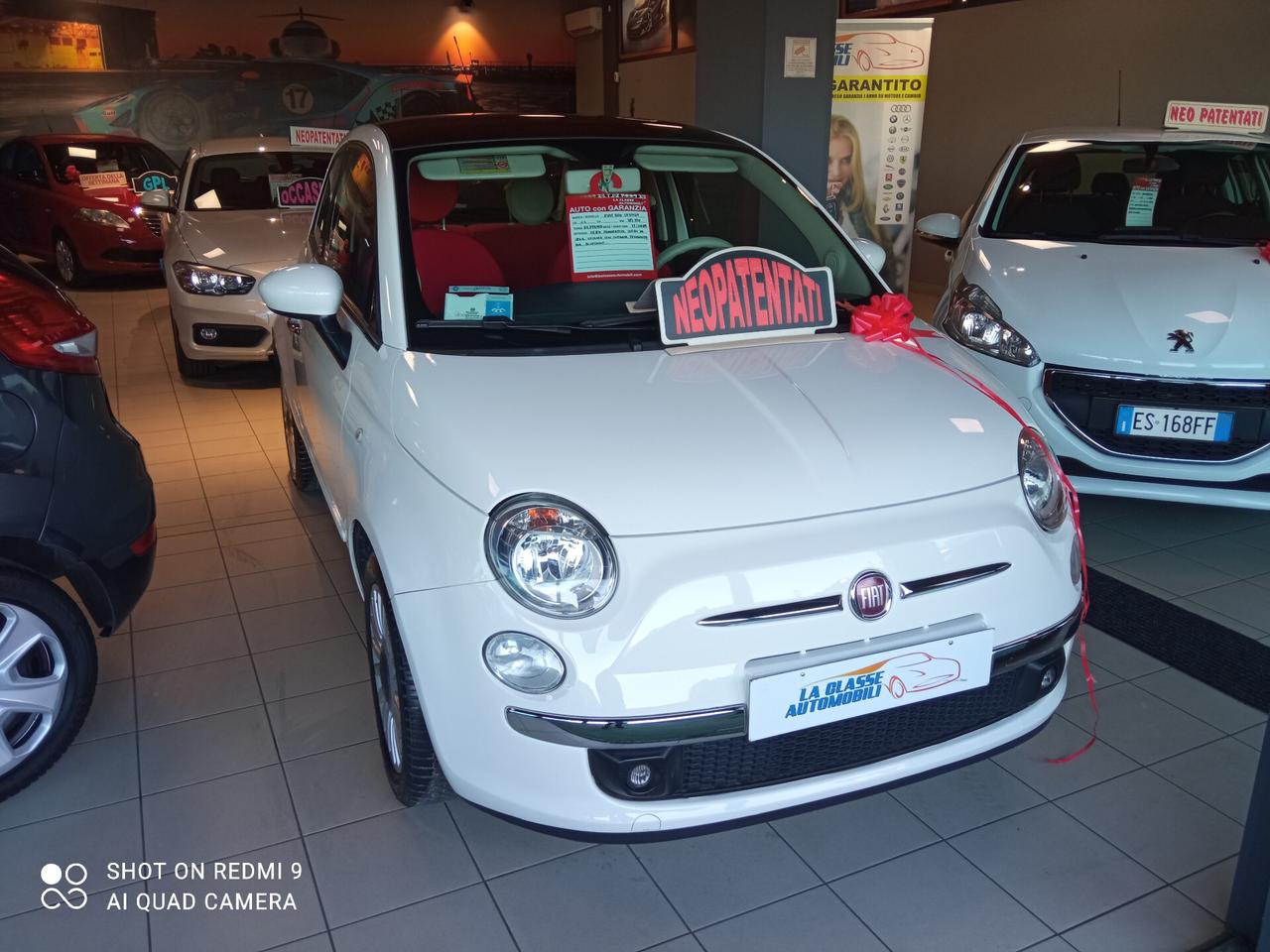 Fiat 500 1.2 Lounge 51KW GPL 3P TETTO PANORAMICO