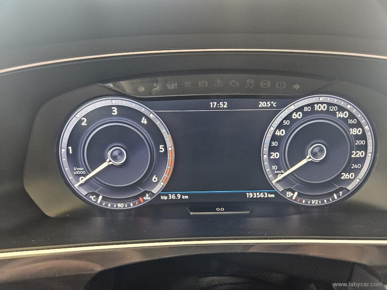 VOLKSWAGEN Tiguan 2.0 TDI DSG Advanced BMT