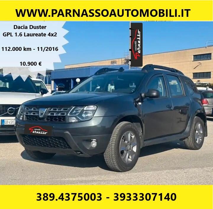 Dacia Duster 1.6 115CV Start&Stop 4x2 GPL Lauréate