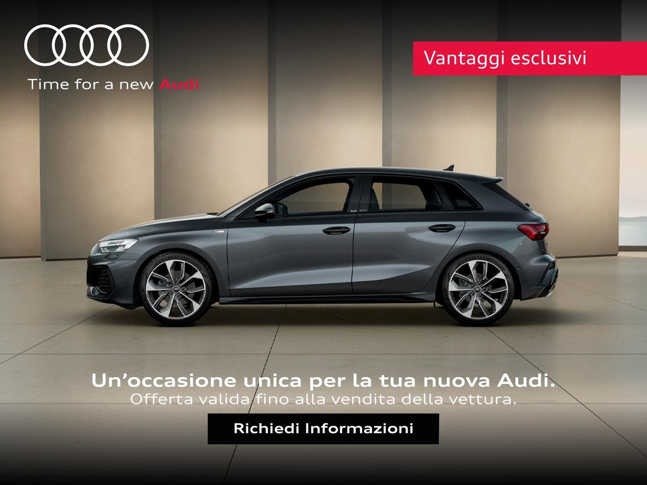 Audi A3 sportback 35 1.5 tfsi mhev s line edition s-tronic