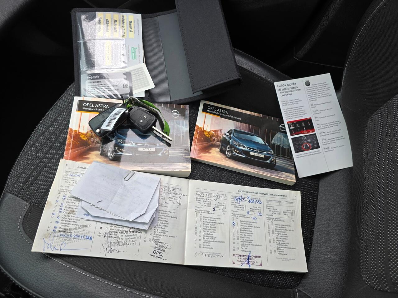 OPEL ASTRA COSMO 1.6 DIESEL N1 2016 NUOVISSIMA