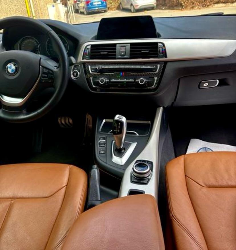 Bmw 218i Cabrio STEPTRONIC INTERNI IN PELLE MARRONE FULL LED