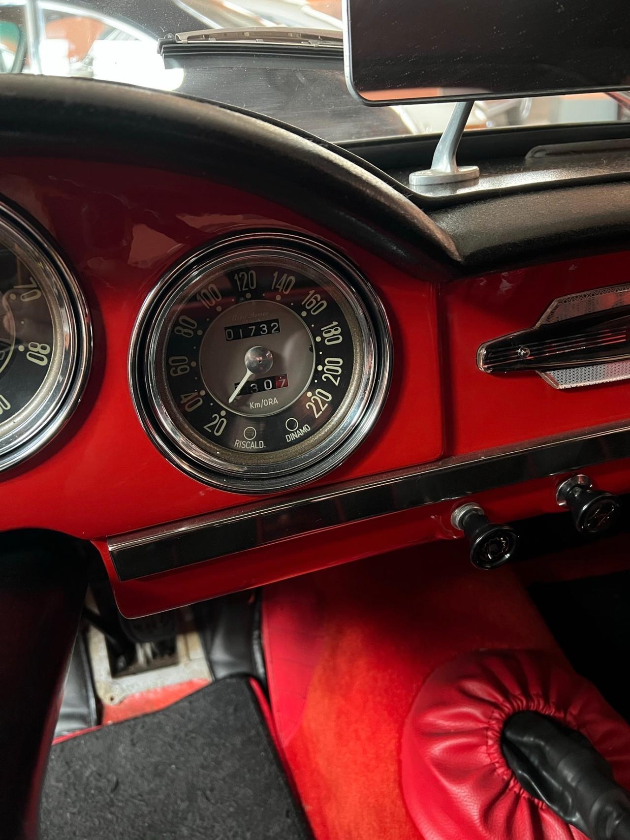 Alfa Romeo Giulietta spider Veloce 1958 restaurata