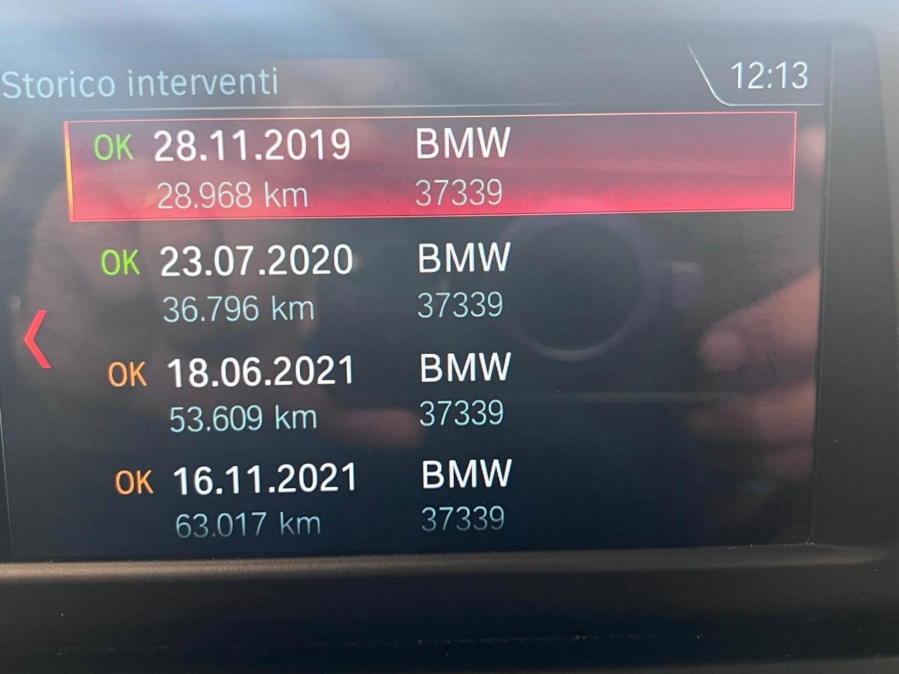 Bmw 216d 116cv TAGLIANDI BMW*NO VINCOLI DI FINANZIAM*AZIENDALE UNIPRO