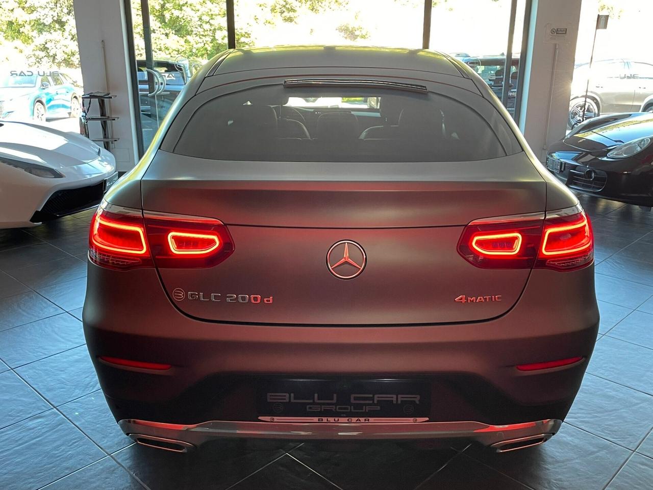MERCEDES GLC COUPE' 200d 4MATIC PREMIUM AMG