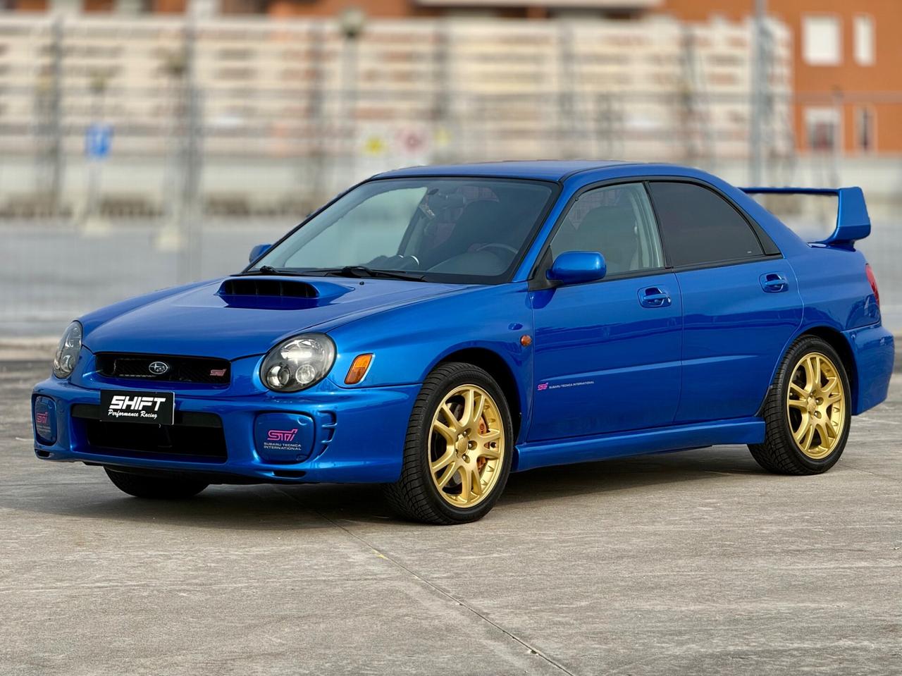 Subaru Impreza WRX STI 2002 2.0 TURBO 4x4 265cv BLUE MIKA