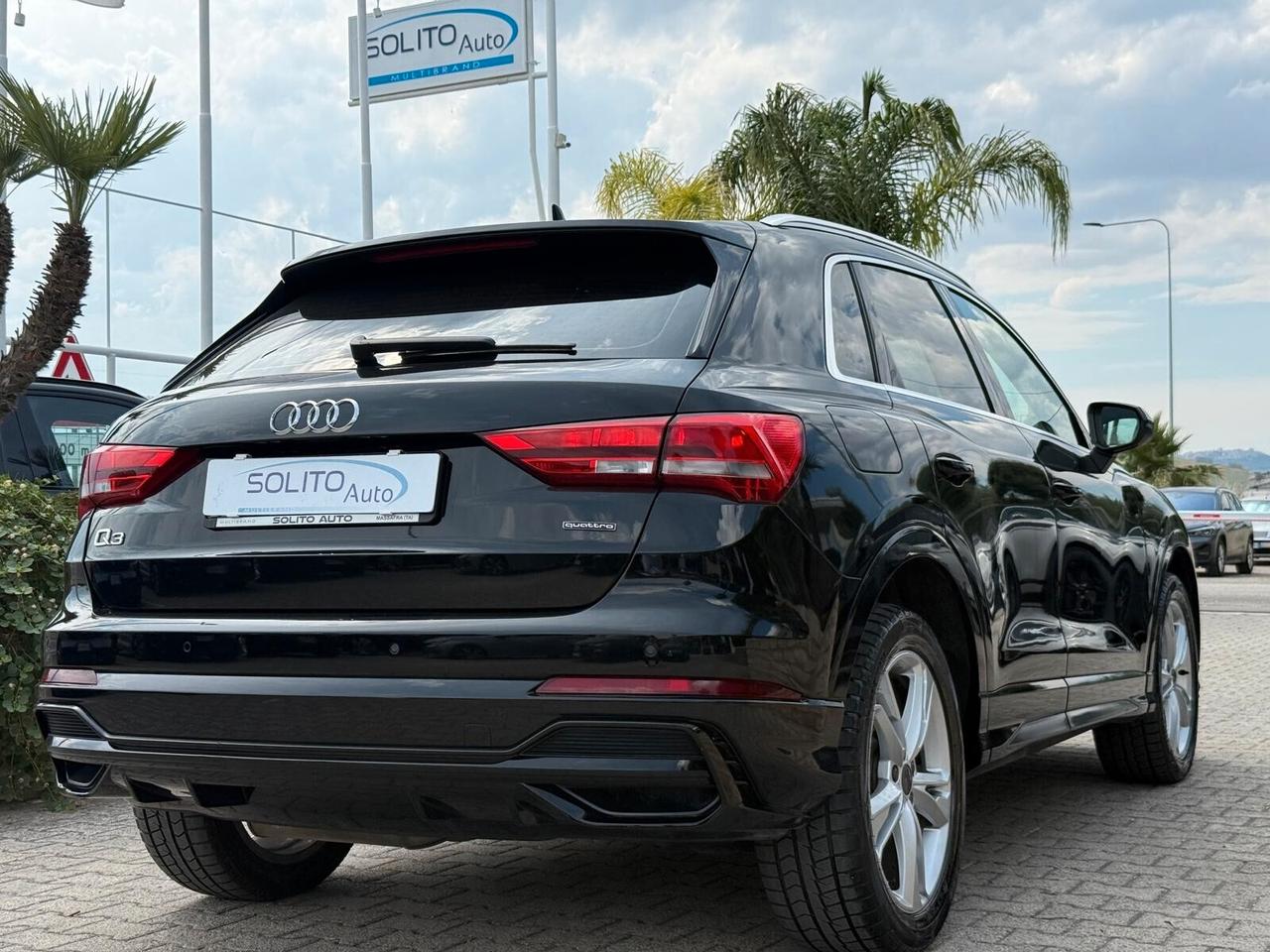 Audi Q3 40 TDI 190cv quattro S tronic line edition Nero Mhytos