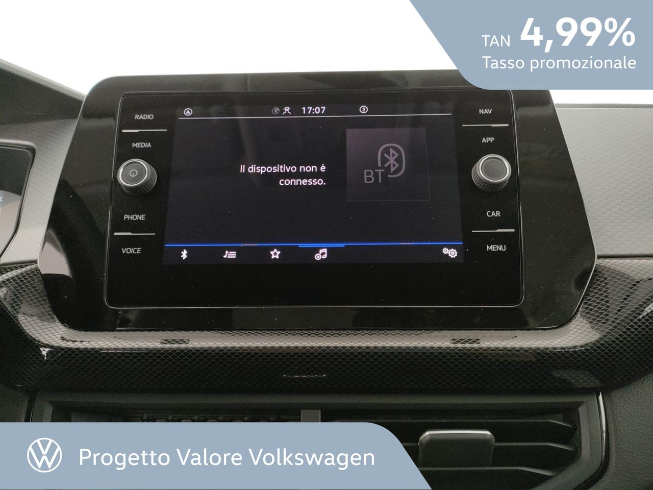 Volkswagen T-Cross 1.0 tsi life 95cv