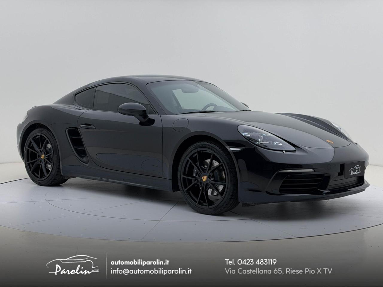 Porsche 718 Cayman 718 2.0 PDK Black pack-LED-Cerchi20-Bose-Pelle