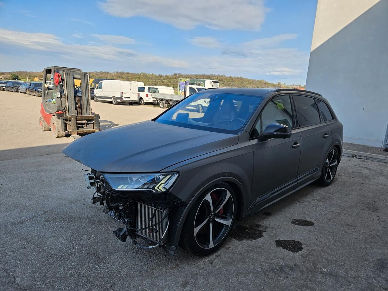 Audi SQ7 4.0 tdi Sport quattro tiptronic 7 pti INCIDENTATA
