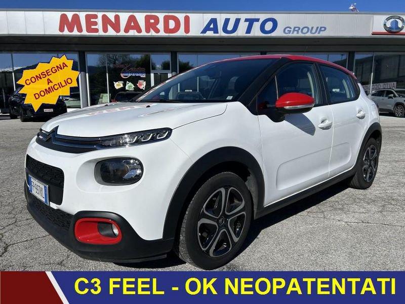 Citroën C3 PureTech 68 Feel INCLUSO TAGLIANDO E GARANZIA EUROPEA