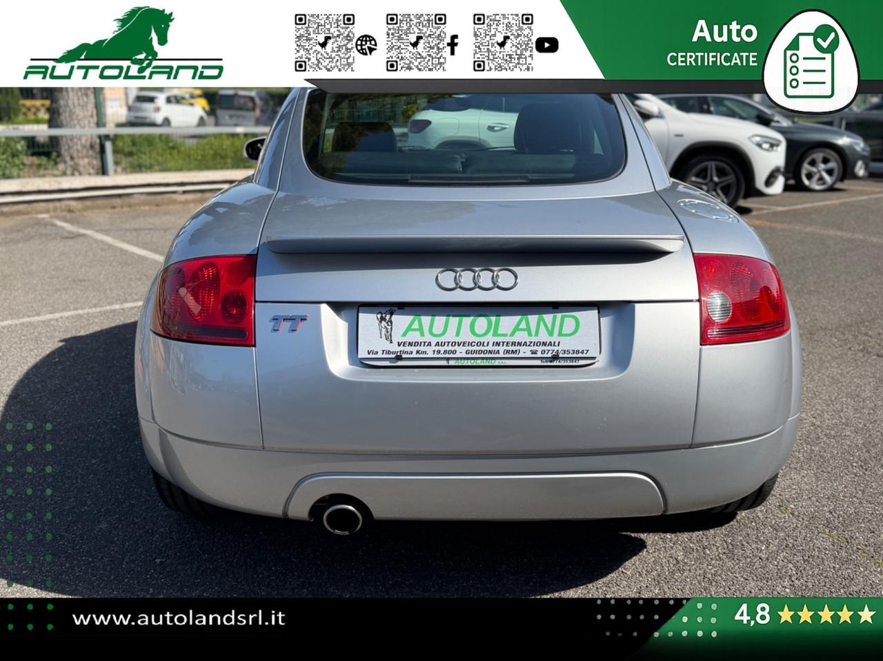 Audi TT Coupè 1.8t 180cv RESTAURATA