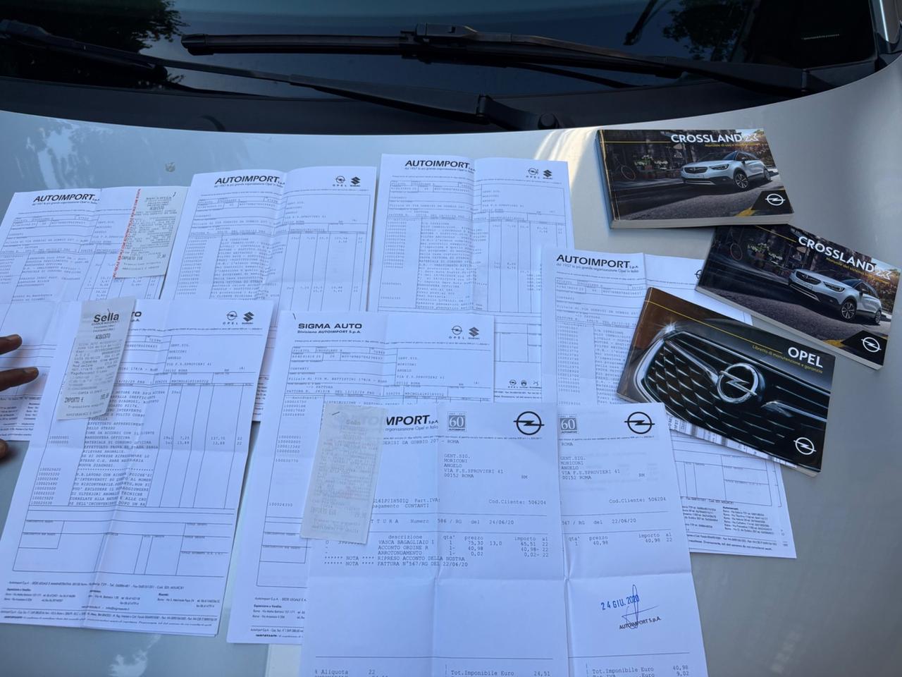 Opel Crossland X 1.2 Turbo 110cv - TAGLIANDI CERTIFICATI/ UNIPRO
