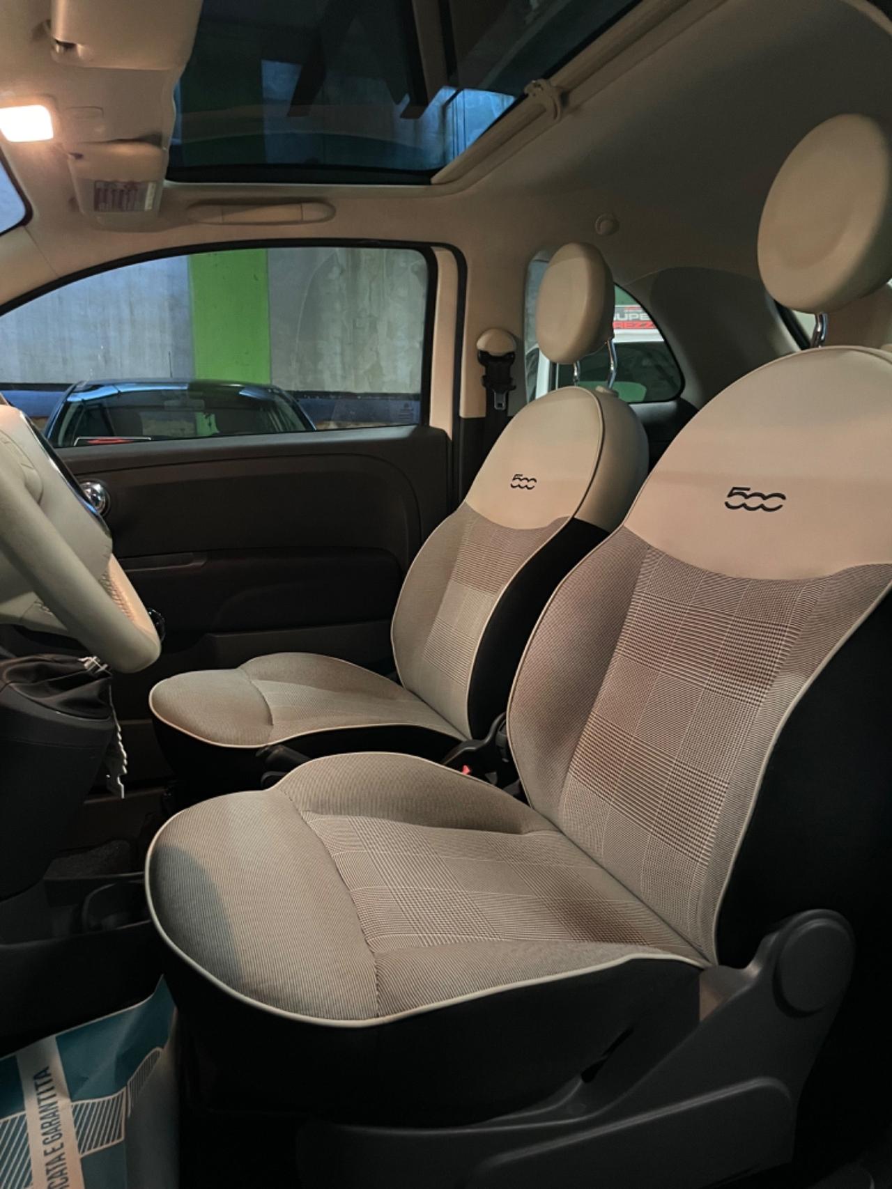 Fiat 500 1.2 Neopatentati Euro 6 Tetto Panoramico