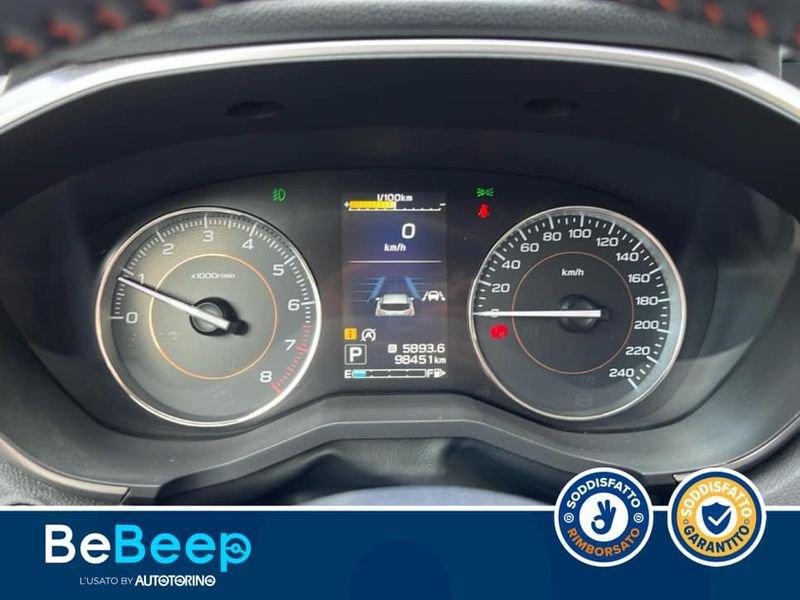Subaru XV 1.6I STYLE NAVI LINEARTRONIC MY19