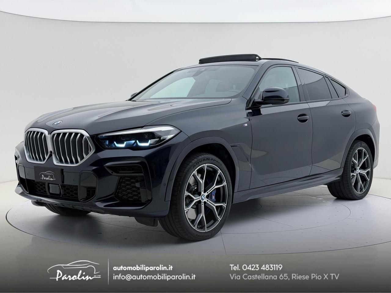 BMW X6 xDrive40d mhev 48V Msport Tetto-360°-21''