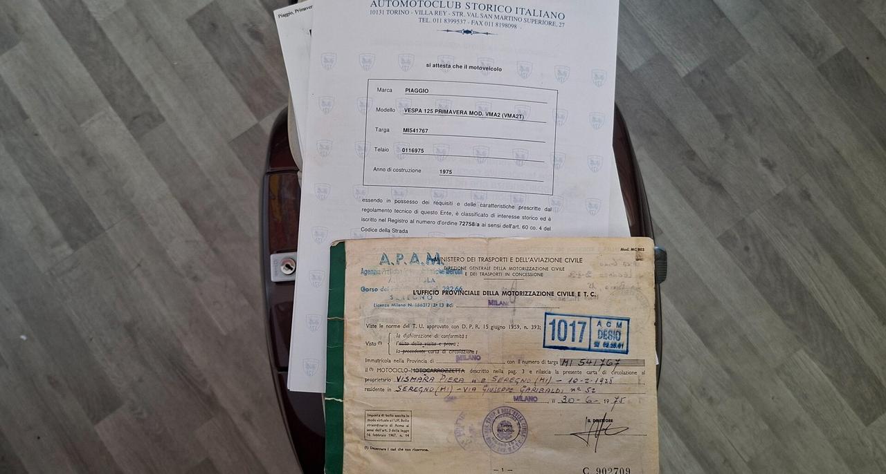 Piaggio Vespa 125 Primavera