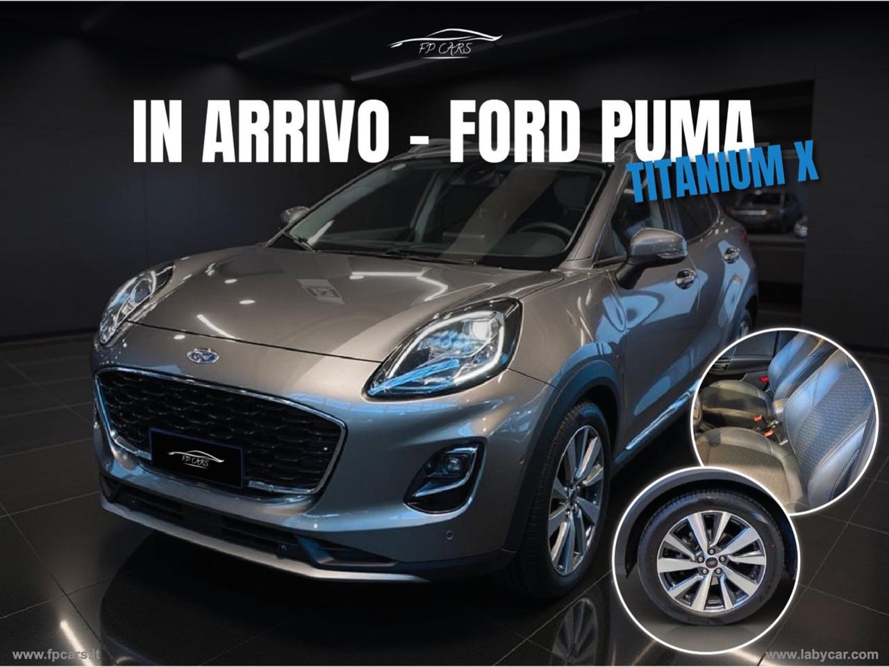 FORD Puma 1.5 EcoBlue 120CV S&S Titanium X