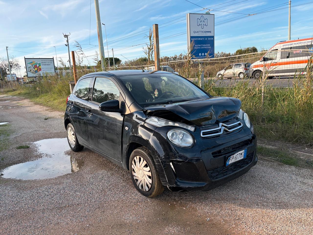 CITROEN C1 1.0 ANNO 2019 SINISTRATA