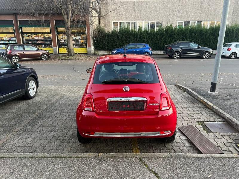 FIAT 500 1.0 HYBRID RED