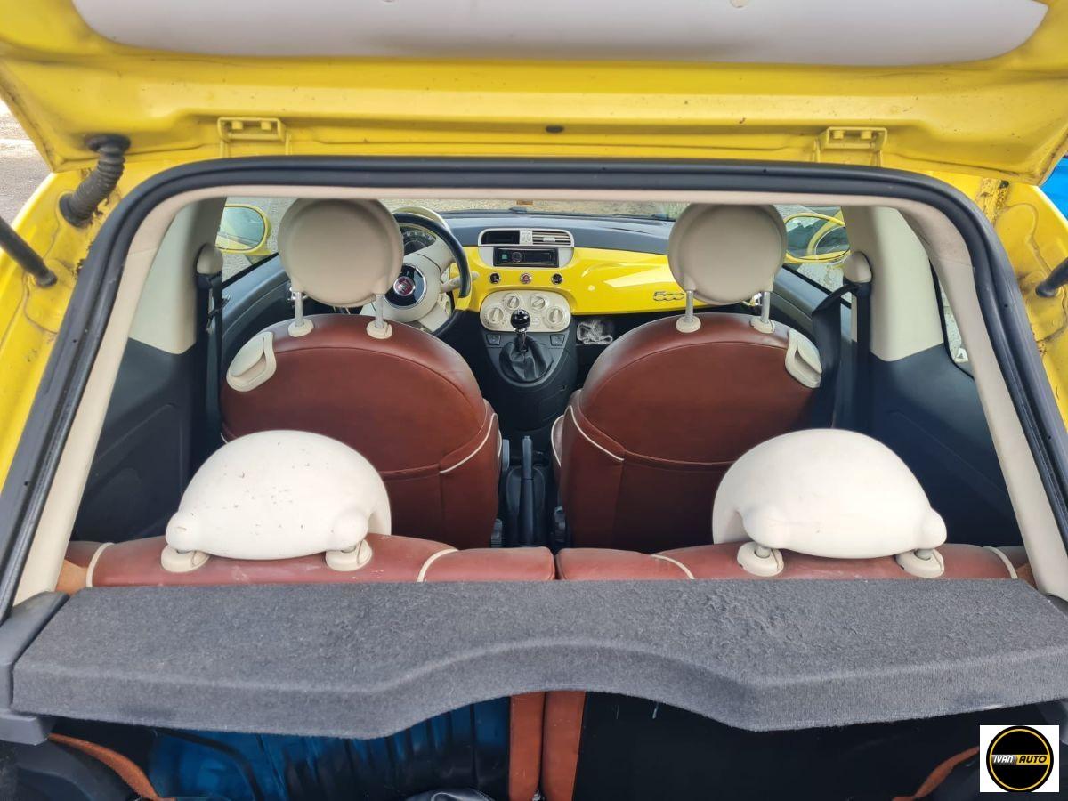 FIAT 500 1.3 MJT-Neopatentati-Pelle