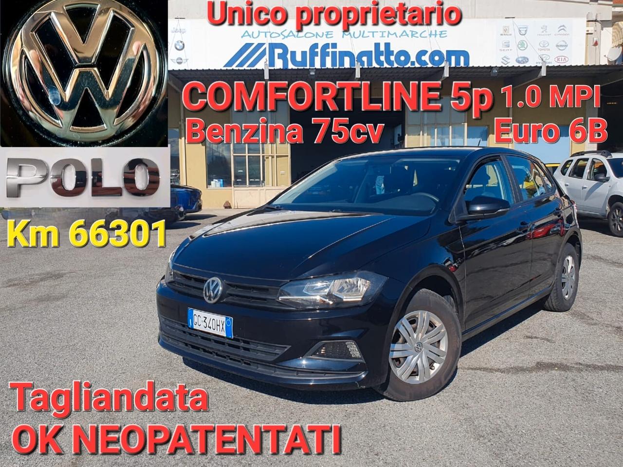 Volkswagen Polo 1.0 MPI 5p. Comfortline BlueMotion Technology