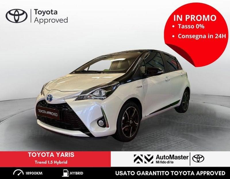 Toyota Yaris 1.5 Hybrid 5 porte Trend "White Edition"