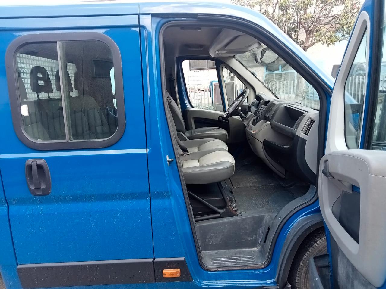 AUTOCARRO FIAT DUCATO CON CASSONE RIBALTABILE TRILATERALE CON CABINA ALLUNGATA