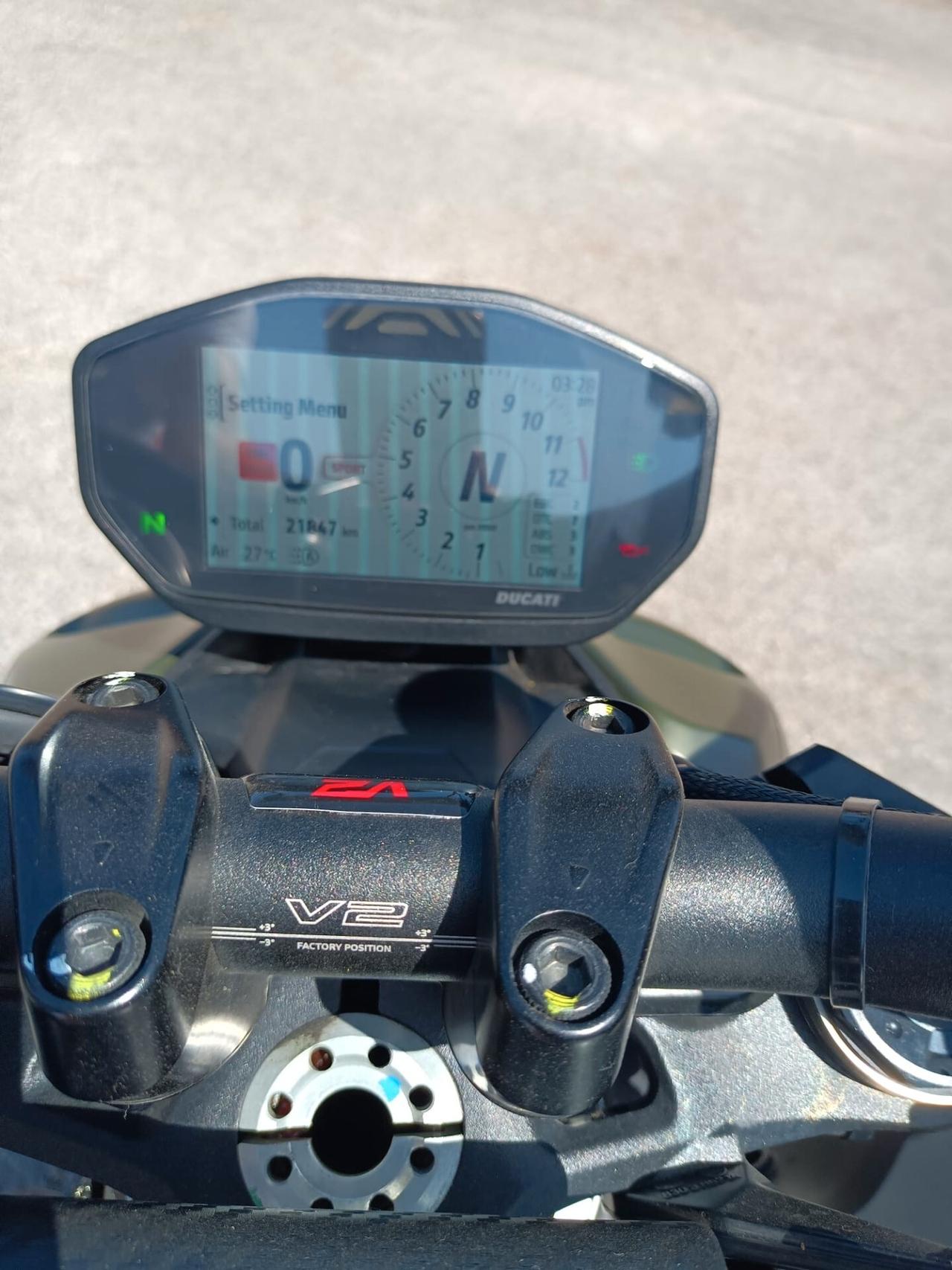 Ducati Streetfighter V2 STORM GREEN