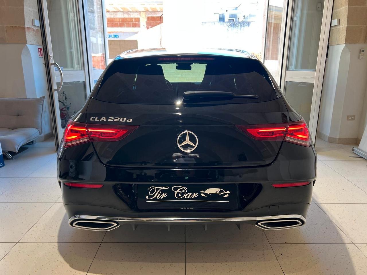 MERCEDES CLA 220D SHOOTING BRAKE PREMIUM 2.0 190CV PELLE NAVI CAM ANNO 2020
