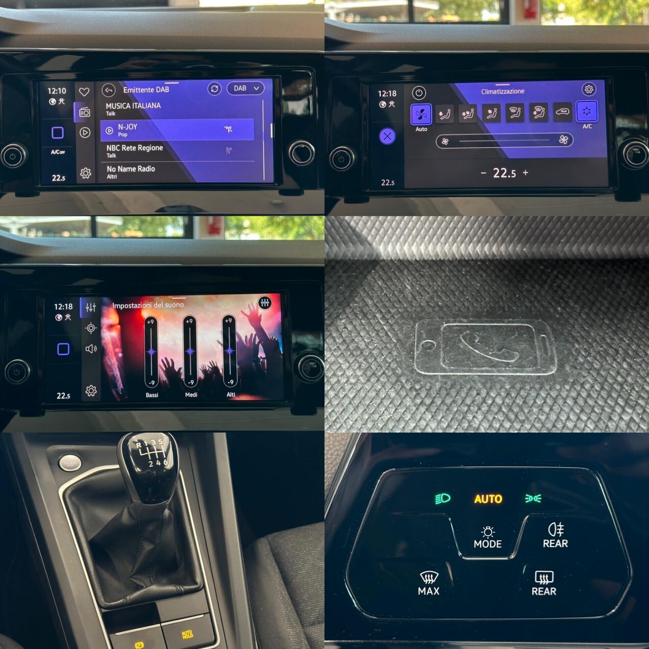 VOLKSWAGEN GOLF LIFE 2.0 TDI 116CV *CARPLAY*LUCI*NEOPATENTATI*