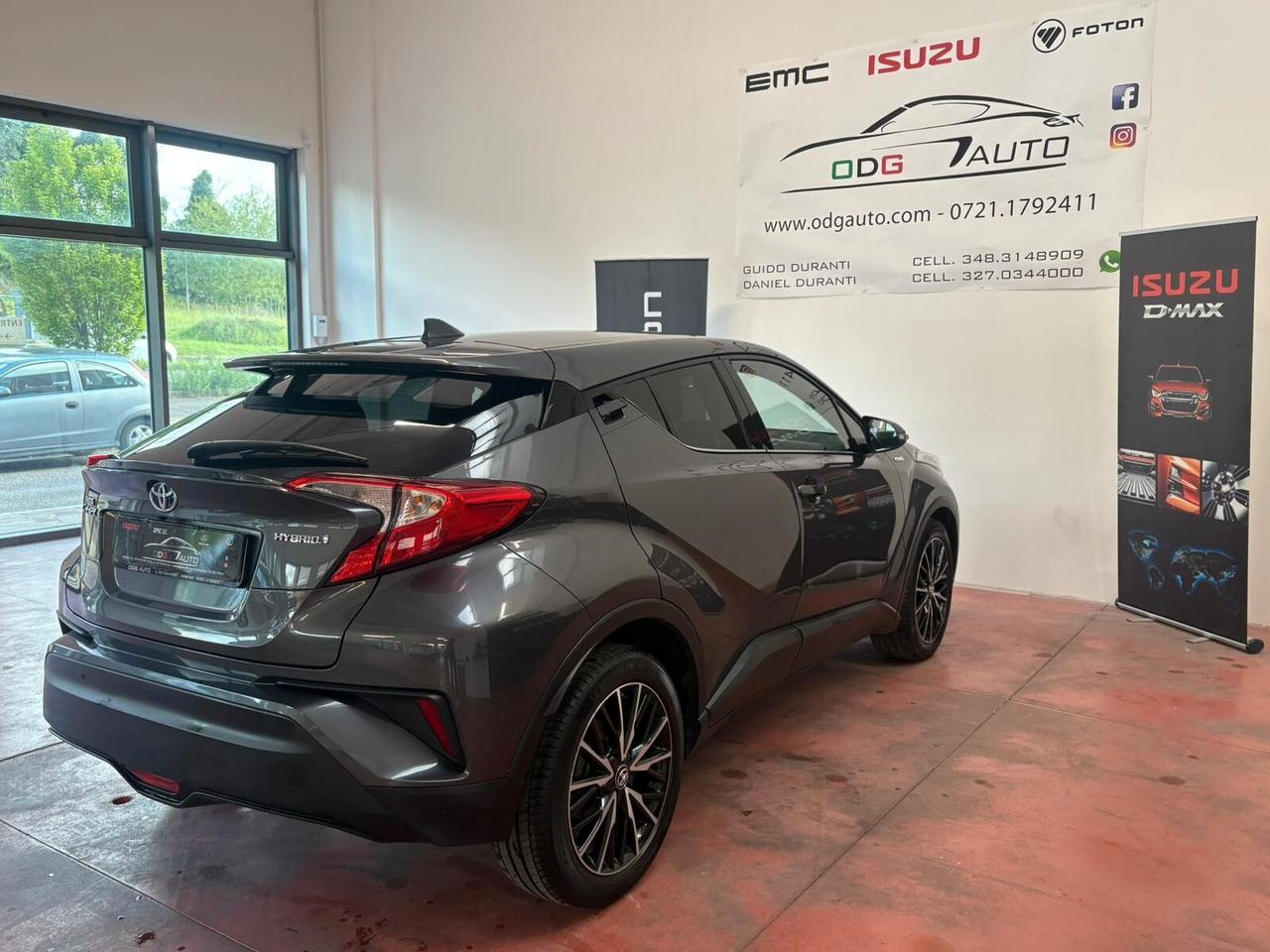 TOYOTA C-HR HYBRID benz. Elettrica 1.8 CV 98 Km 67 632 garanzia 12 mesi