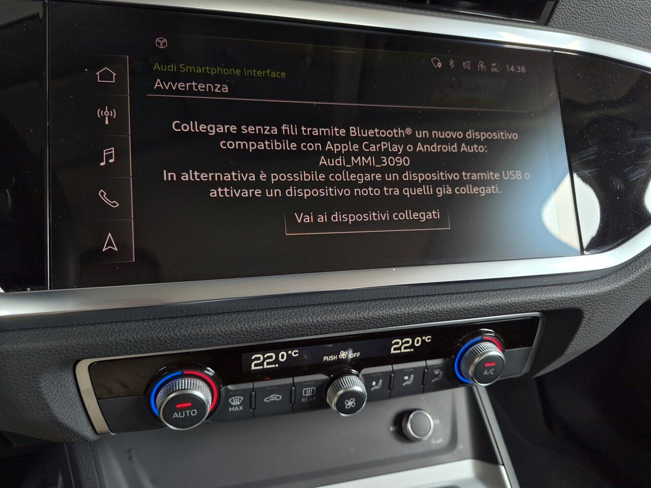 Audi Q3 35 TDI *QUATTRO* S-TRONIC *24 MESI DI GARANZIA* VIRTUAL COCKPIT APPLE CARPLAY / ANDROID AUTO ACC