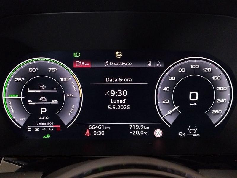 Audi A3 IV 2020 Sportback Benzina Sportback 40 1.4 tfsi e Business Advanced s-tro