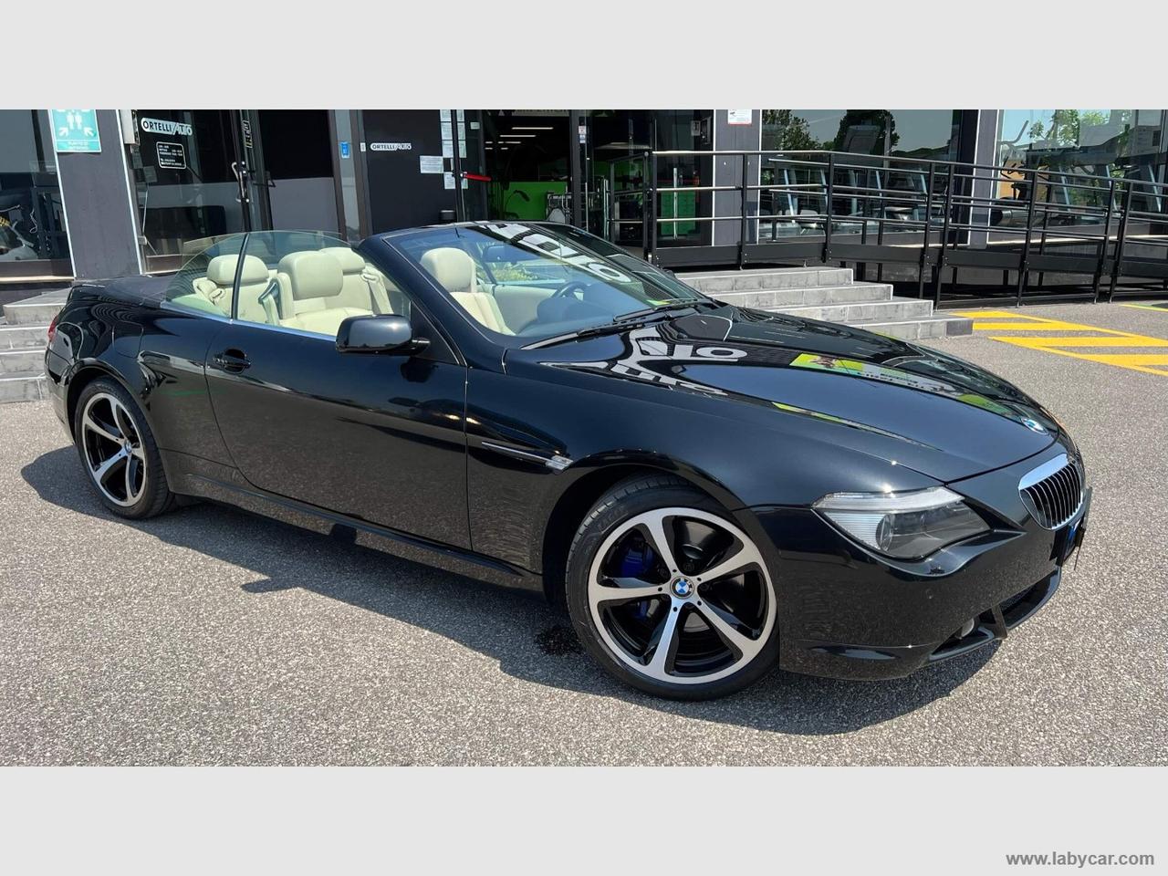 BMW 650i Cabrio 367CV 8 CILINDRI DA COLLEZIONE