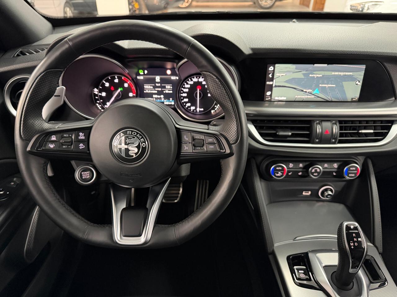 Alfa Romeo Stelvio 2.2 TD 210 CV VELOCE Q4 TAGLIANDI DISTRIBUZIONE ESEGUITA GOMME NUOVE UNICO PROPRIETARIO PERFETT