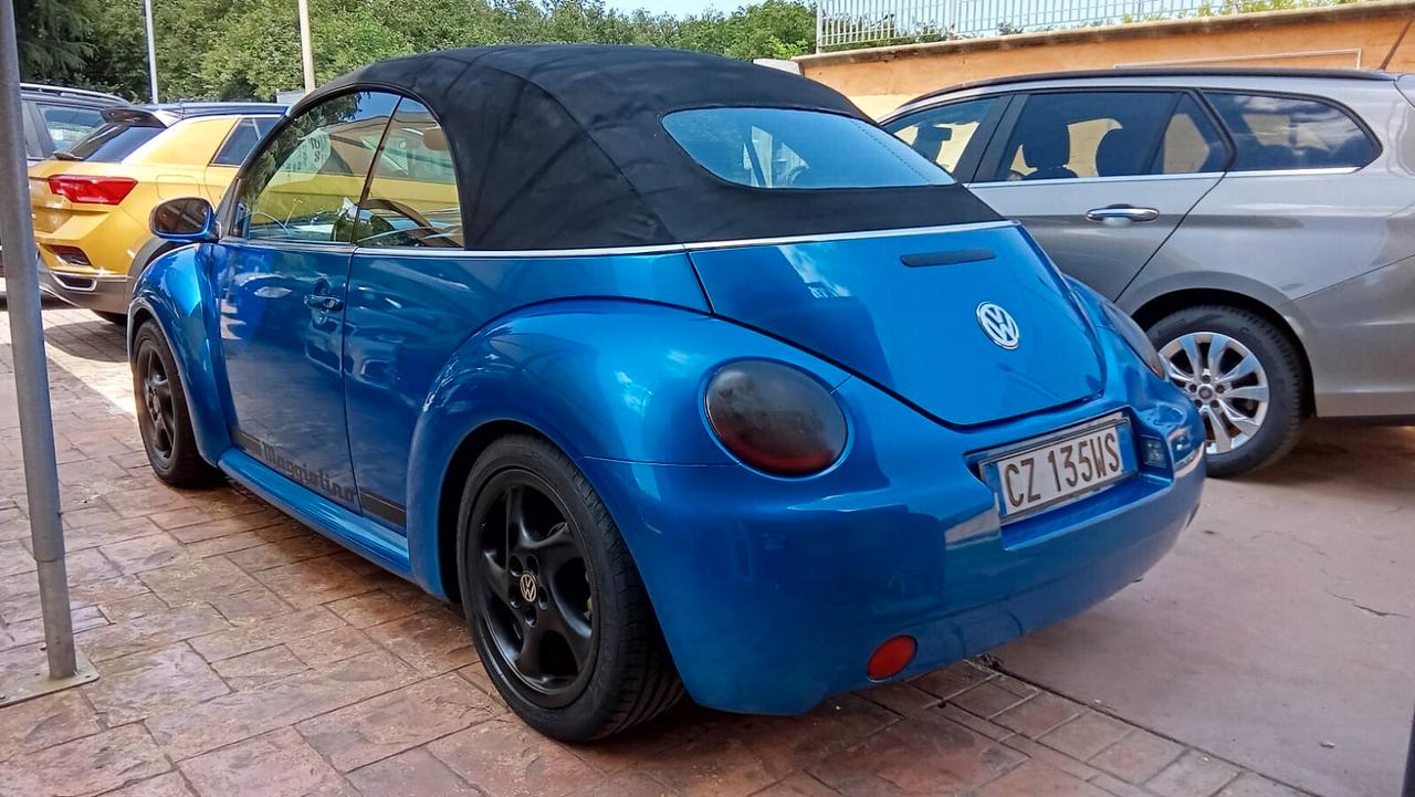 New Beetle 1.9 TDI 105CV Cabrio Carbon look PELLE TOTALE unica nel suo genere