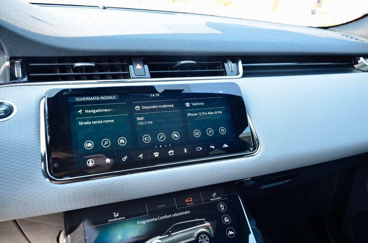 LAND ROVER RANGE ROVER EVOQUE 2.0d i4 MHEV R-DYNAMIC SE AWD 150cv AUT, UFF ITALIANA, SERVICE CON FATTURE, RETROCAMERA, APPLE ANDROID, 20", PERMUTE