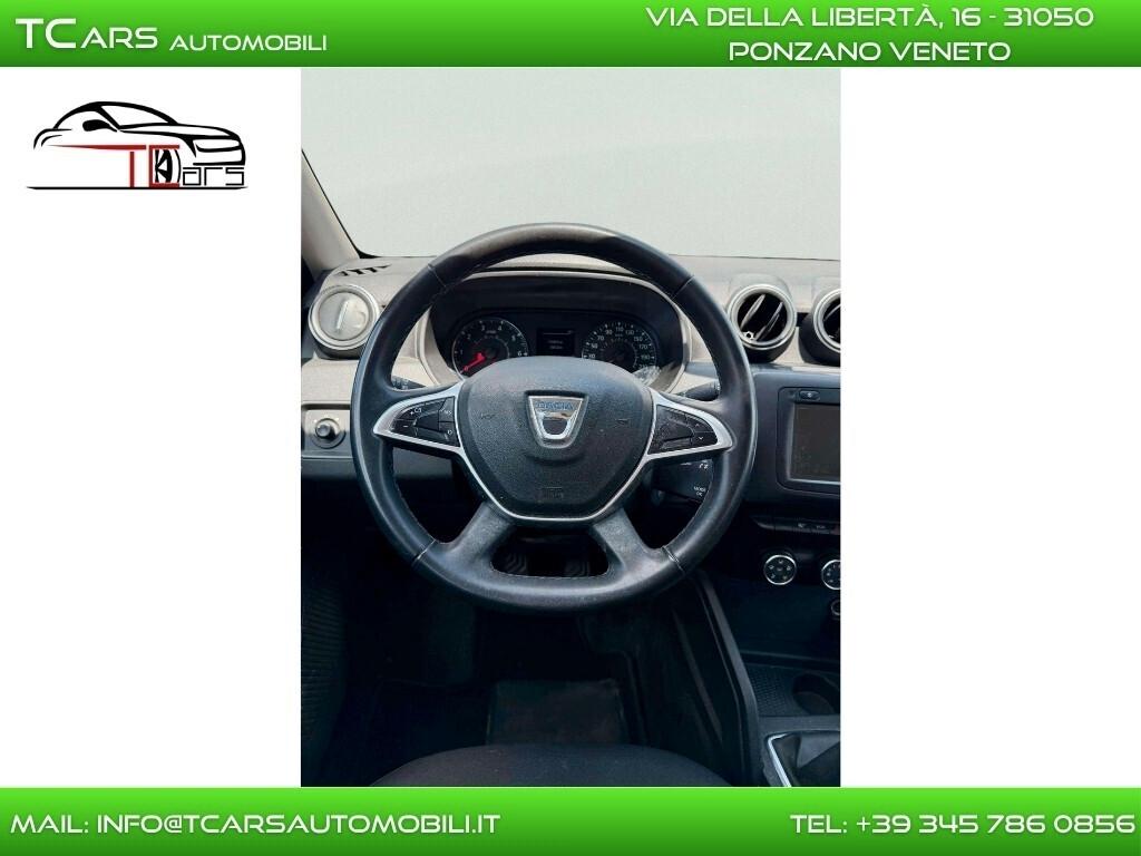 DACIA DUSTER 1.6 GPL - GANCIO TRAINO - EURO 6 B
