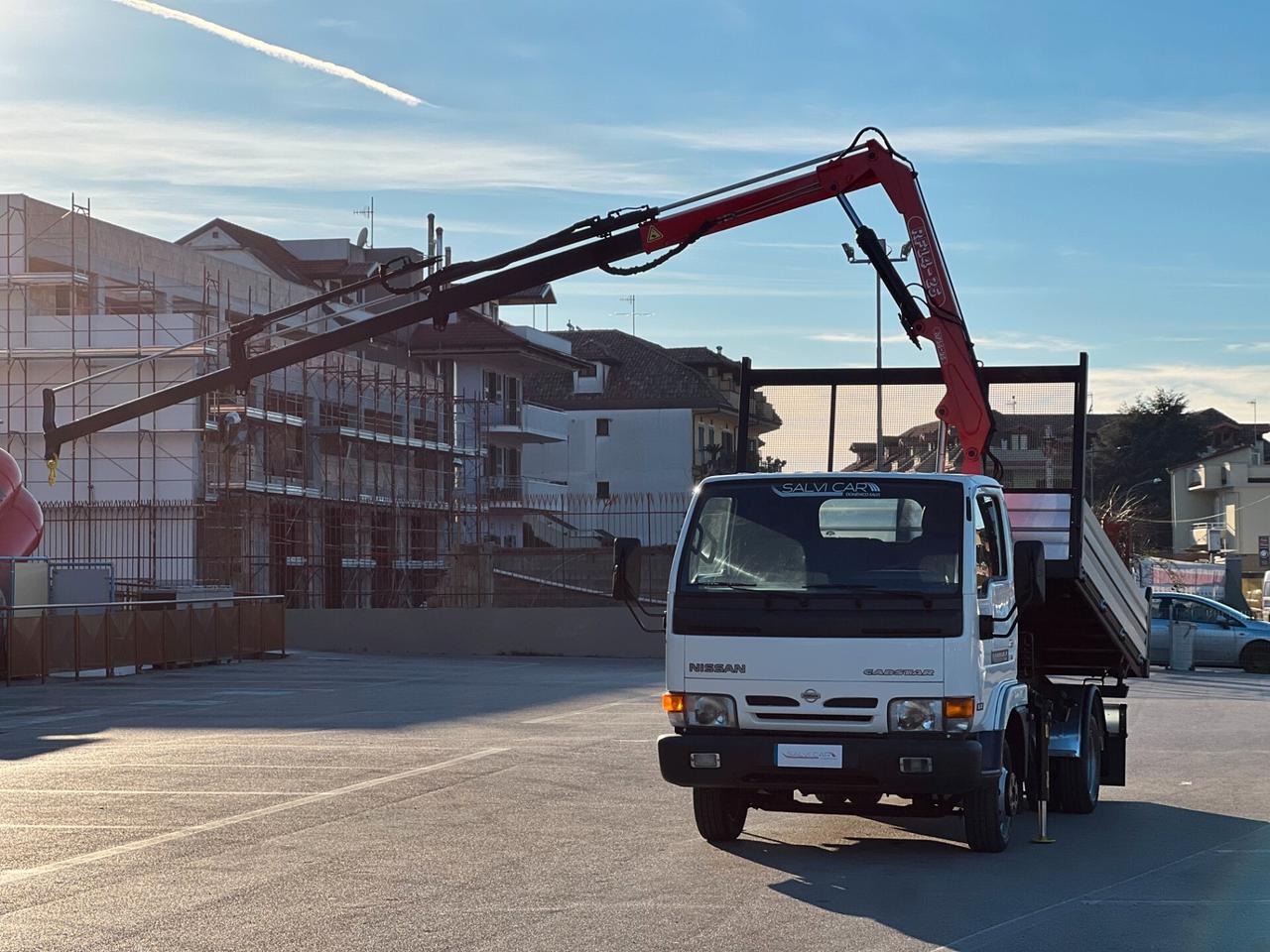 NISSAN CABSTAR GRU E RIBALTABILE ANNO 2001 CILINDRATA 3000