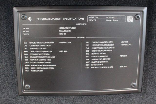 FERRARI Roma 3.9 F1 DCT 620 CV UFFICIALE ITALIANA+IVA