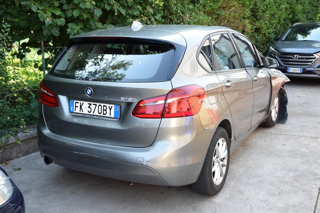Bmw 216I benzina 100 cv active tourer luxury