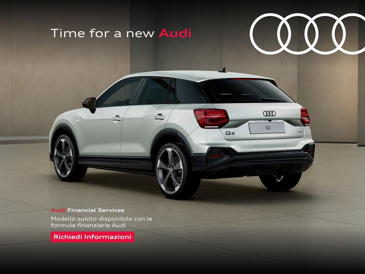 Audi Q2 35 2.0 tdi identity black quattro s-tronic