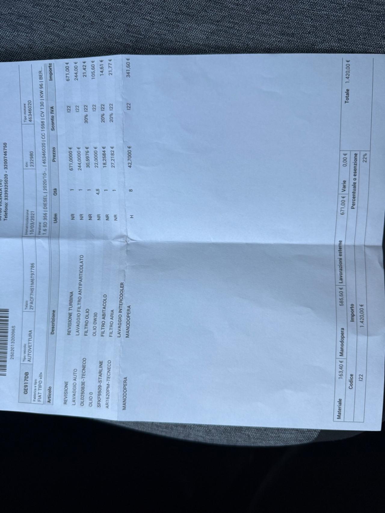 Fiat Tipo 1.6 Mjt S&S 5 porte Cross