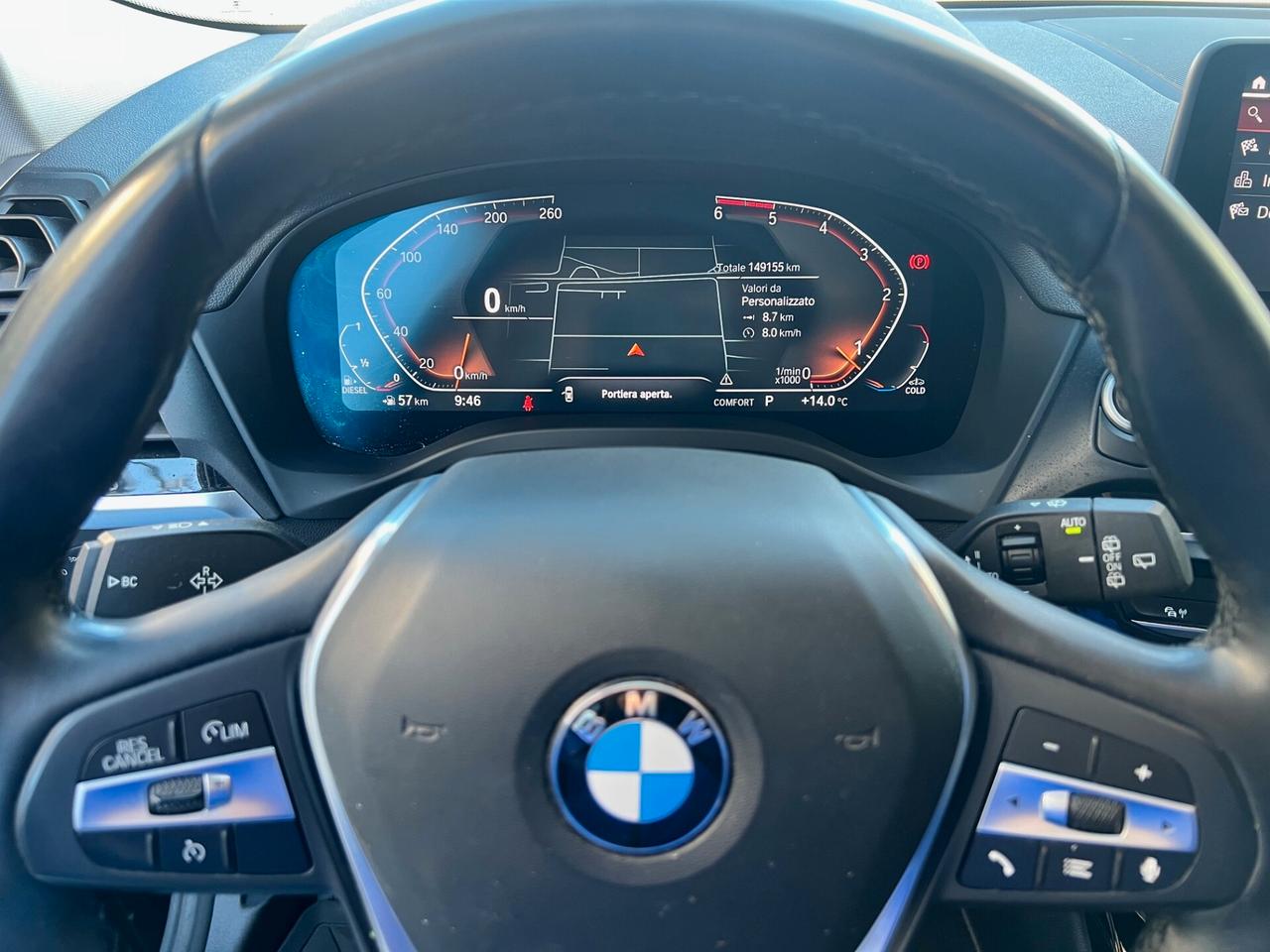 Bmw X3 xdrive20d mhev 48V xLine AUTO LED/PELLE/360 PERF.