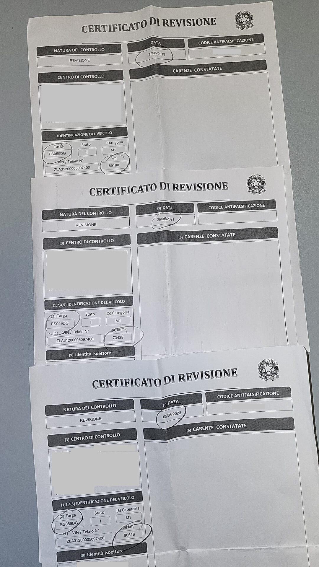 LANCIA Y 0,9 N.POWER-TAGLIANDI LANCIA-3 REVISIONI