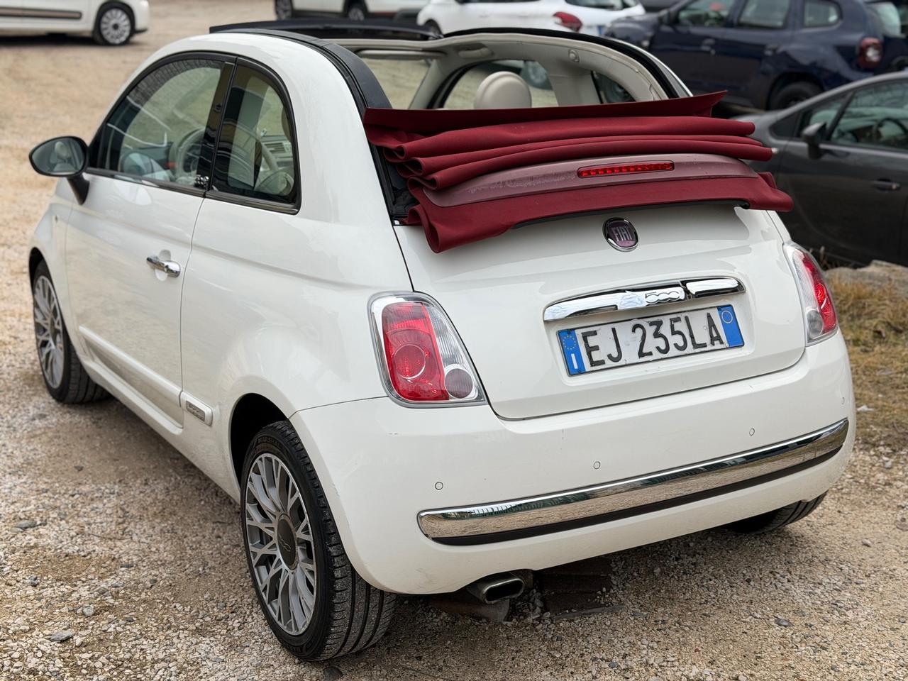 Fiat 500C LOUNGE KMCERT GARANZ UNICOPR
